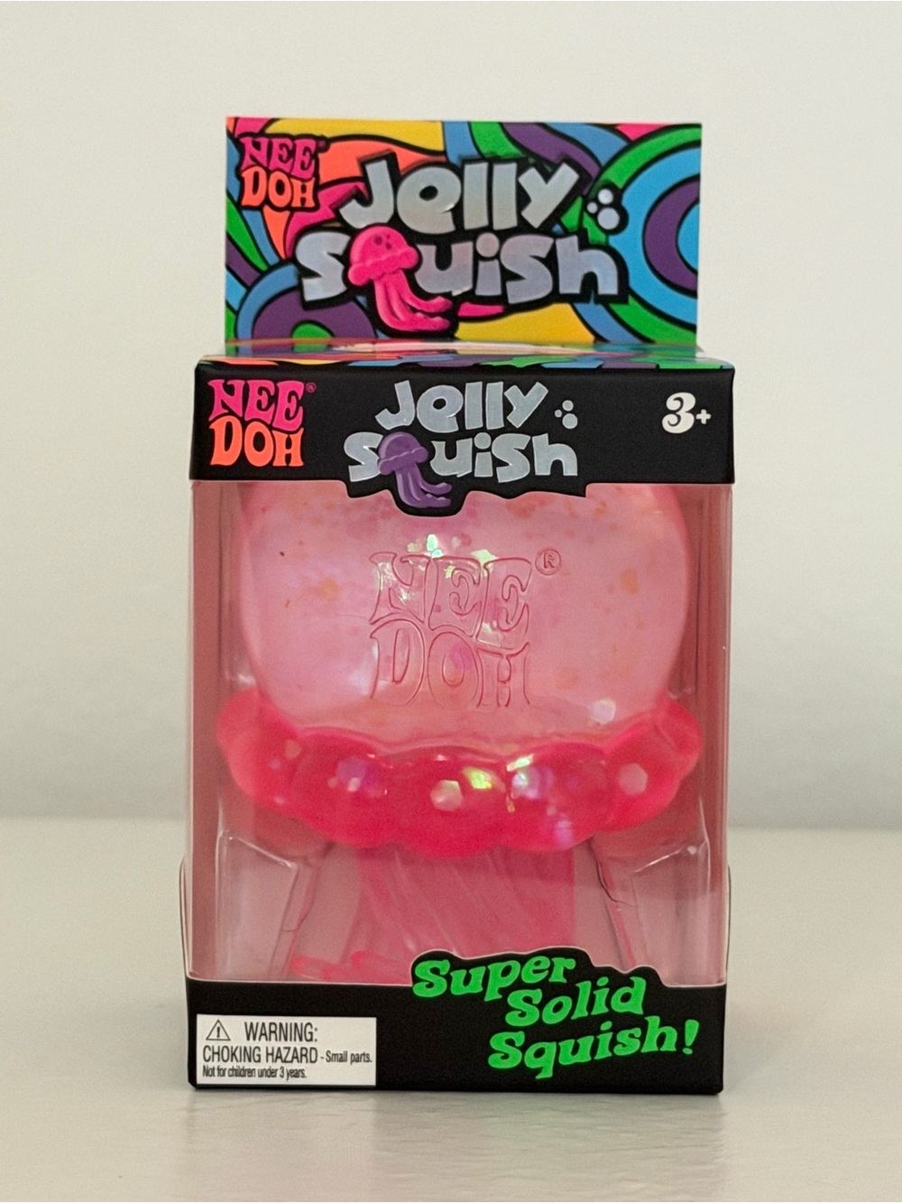 Needoh Pink Jellysquish